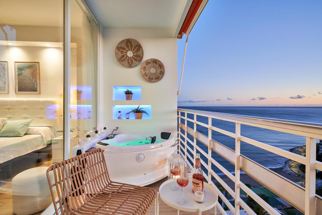Sunset Beach Charming Apartment With Jacuzzi Torremolinos Eksteriør bilde